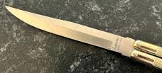 Vintage Valor Kamikaze Balisong Butterfly Knife, Made In Japan, Model 591, Gold Color Handle, Unused