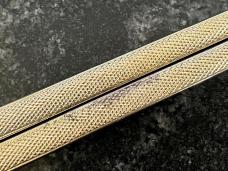 Vintage Valor Kamikaze Balisong Butterfly Knife, Made In Japan, Model 591, Gold Color Handle, Unused