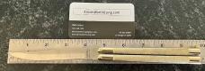 Vintage Valor Kamikaze Balisong Butterfly Knife, Made In Japan, Model 591, Gold Color Handle, Unused