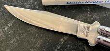 Vintage Dixie Knife Works Balisong aka Butterfly Knife With Original Box, Unused 