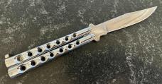 Vintage Dixie Knife Works Balisong aka Butterfly Knife With Original Box, Unused 