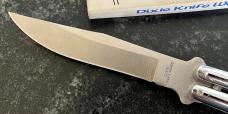 Vintage Dixie Knife Works Balisong aka Butterfly Knife With Original Box, Unused 