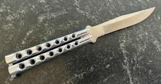 Vintage Dixie Knife Works Balisong aka Butterfly Knife With Original Box, Unused 