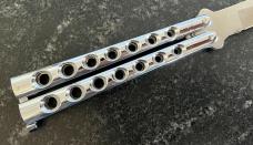 Vintage Dixie Knife Works Balisong aka Butterfly Knife With Original Box, Unused 