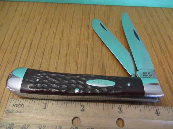 Case XX 70's Era Brown Bone Trapper Pattern # 6254 SSP EDC Case XX 70's Era Brown Bone Trapper Pattern # 6254 SSP EDC