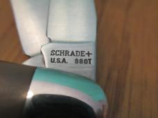 Schrade Old Timer Rough Saw Cut Delrin Handle Stockman Pattern # 98OT