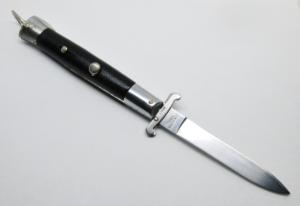 Vintage Automatic Switchblade w/Swing Gaurd - Stainless Steel - Korea