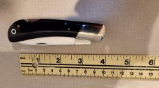 Mint Falcon Italy Angel 2-Blade Pocket Knife Horn Scales Mint Falcon Italy Angel 2-Blade Pocket Knife Horn Scales