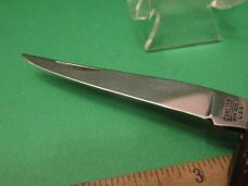 Camillus Brown Jigged Delrin Handle Muskrat Model #20