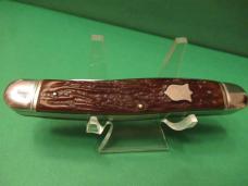 Camillus Brown Jigged Delrin Handle Muskrat Model #20