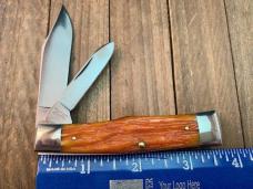 Robeson Pocketeze Gunstock Jack by Queen Autumn Gold Jigged Bone Robeson Pocketeze Gunstock Jack by Queen Autumn Gold Jigged Bone