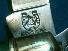 ROUGH RIDER STONE HANDLE VIETNAM VETERAN TRAPPER POCKET KNIFE KNIVES MIB