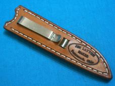 JIM LAYTON MAKER PORTSMOUTH OHIO FISHING HUNTING SKINNING SURVIVAL KNIFE KNIVES CLIP SHEATH JIM LAYTON MAKER PORTSMOUTH OHIO FISHING HUNTING SKINNING SURVIVAL KNIFE KNIVES CLIP SHEATH