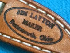 JIM LAYTON MAKER PORTSMOUTH OHIO FISHING HUNTING SKINNING SURVIVAL KNIFE KNIVES CLIP SHEATH JIM LAYTON MAKER PORTSMOUTH OHIO FISHING HUNTING SKINNING SURVIVAL KNIFE KNIVES CLIP SHEATH