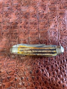 Bulldog Brand Serpentine Stockman 1st Generation 1985 Stag S&D Our Best
