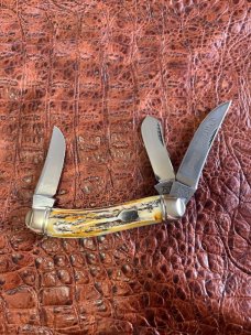 Bulldog Brand Serpentine Stockman 1st Generation 1985 Stag S&D Our Best