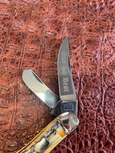 Bulldog Brand Serpentine Stockman 1st Generation 1985 Stag S&D Our Best