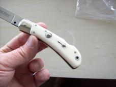 Italian Speed Hunter AKC Italy W/Imitation Ivory Handles UNUSED Italian Speed Hunter AKC Italy W/Imitation Ivory Handles UNUSED