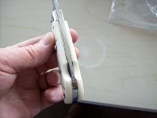 Italian Speed Hunter AKC Italy W/Imitation Ivory Handles UNUSED Italian Speed Hunter AKC Italy W/Imitation Ivory Handles UNUSED