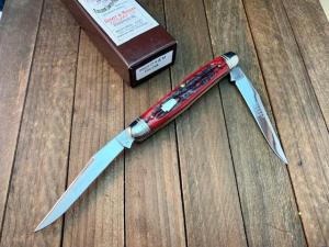 Schatt and Morgan Muskrat Fire Oak Carved Stag Bone 2006