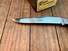 Robeson Pocketeze Muskrat Rootbeer Worm Groove Bone D2 Tool Steel Robeson Pocketeze Muskrat Rootbeer Worm Groove Bone D2 Tool Steel