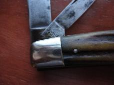 LARGE KABAR (UNION CUTLERY) STAG 4 BLADE CONGRESS