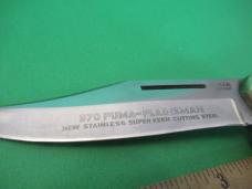 Puma Plainsman Wood Handle 1970 Model # 970 USED