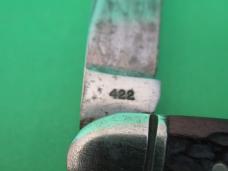 Western Boulder Colo. Brown Bone Serpentine Jack Pattern # 422 USED