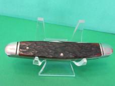 Western Boulder Colo. Brown Bone Serpentine Jack Pattern # 422 USED