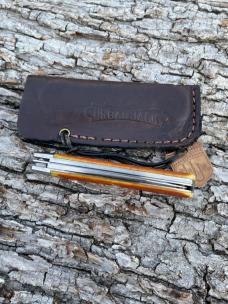 GEC TIDIOUTE 15221 SFA URBAN JACK GOLDEN JIGGED BONE 1 OF 31 1095 CARBON STEEL