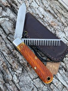GEC TIDIOUTE 15221 SFA URBAN JACK GOLDEN JIGGED BONE 1 OF 31 1095 CARBON STEEL