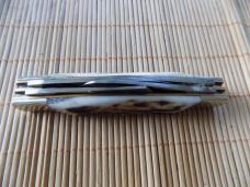 Custom Congress Stag knife by Larry Albritton Four Blade