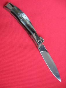 Quality Italian Unique Mechanism LEPRE Horn Knife Limited Edition 2016 MANIAGO ITALY w/Certificate Quality Italian Unique Mechanism LEPRE Horn Knife Limited Edition 2016 MANIAGO ITALY w/Certificate