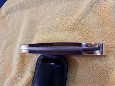 RARE Vintage Buck 110 Knife, 2 pin, 2 line, RIGHT HAND TANG STAMP