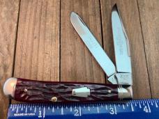 Schatt and Morgan Medium Trapper Burgundy Bone 2006 1 of 100 Schatt and Morgan Medium Trapper Burgundy Bone 2006 1 of 100