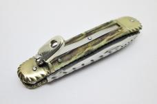 Rare HUBERTUS Automatic Springer Switchblade with File Work Decorative Ornamentation Rare HUBERTUS Automatic Springer Switchblade with File Work Decorative Ornamentation