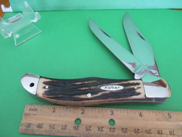 Ka-Bar Imitation Stag Folding Hunter Model # 1184 