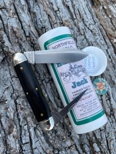 GEC NORTHFIELD 352216 EBONY HARNESS JACK KNIFE
