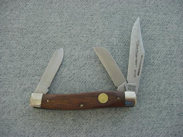 Vintage RARE Chicago Cut. Co., BTP16, Etched, Saber-Cut M.B., Tip-Serrated, Stockman's Pocket Knife Vintage RARE Chicago Cut. Co., BTP16, Etched, Saber-Cut M.B., Tip-Serrated, Stockman's Pocket Knife