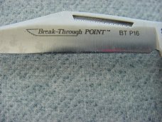 Vintage RARE Chicago Cut. Co., BTP16, Etched, Saber-Cut M.B., Tip-Serrated, Stockman's Pocket Knife Vintage RARE Chicago Cut. Co., BTP16, Etched, Saber-Cut M.B., Tip-Serrated, Stockman's Pocket Knife