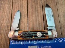 Queen Cutlery Canoe Amber Carved Stag Bone Queen Cutlery Canoe Amber Carved Stag Bone