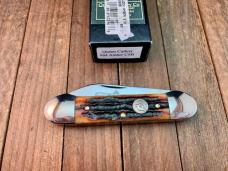 Queen Cutlery Canoe Amber Carved Stag Bone Queen Cutlery Canoe Amber Carved Stag Bone