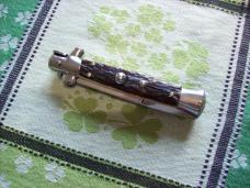Renzo Beltrame Scarce 8 inch Genuine Stag/Antler Stiletto Bayo Swivel Bolster Brand New