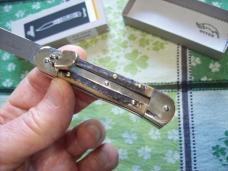 Hubertus Knife Solingen, Germany Small 08 Genuine Stag/Antler 5 3/4 " Open Lillyput NIB Hubertus Knife Solingen, Germany Small 08 Genuine Stag/Antler 5 3/4 " Open Lillyput NIB