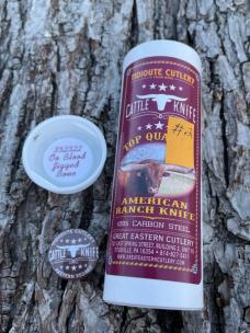 GEC TIDIOUTE 352322 OX BLOOD CATTLE KNIFE KNIFE
