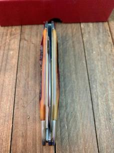 Canal Street Cutlery for Rigid Wildcat Driller Sunfish Amber Carved Stag Bone 2007