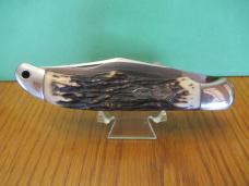 Schrade Uncle Henry Staglon Liner Lock Folding Hunter EDC 