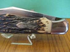 Schrade Uncle Henry Staglon Liner Lock Folding Hunter EDC 