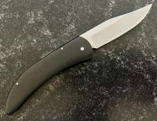 James Huckeba (Huck) Small Switchblade Knife, Unused 