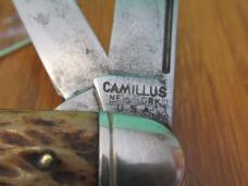Used Camillus Jigged Bone Cattle Knife Pattern # 70